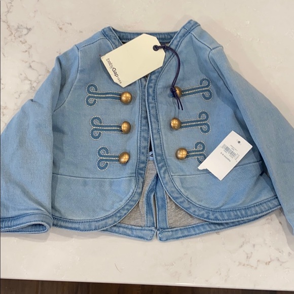 GAP Other - Baby gap denim band sgt pepper jacket